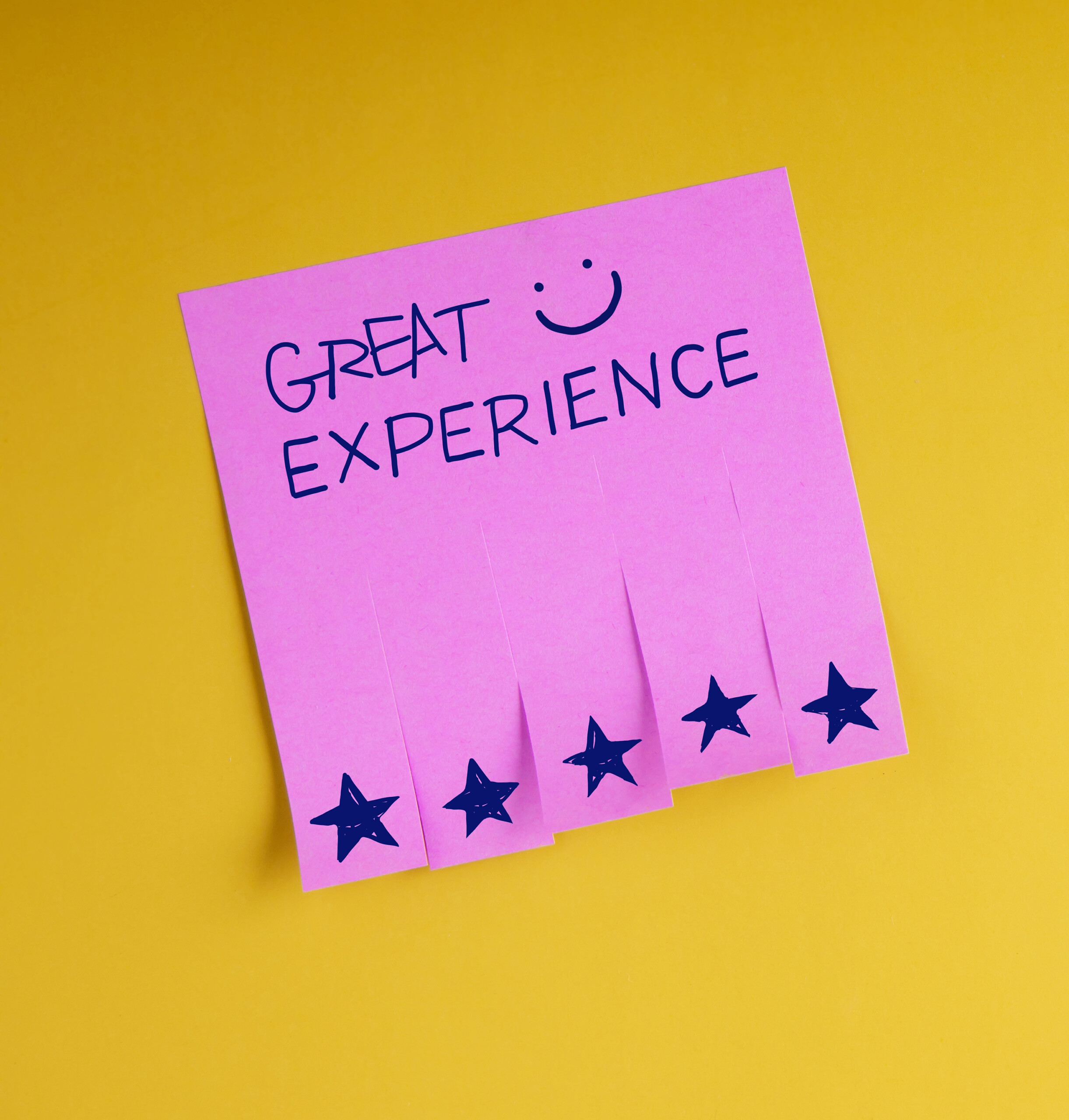 Customer,Experiences,Concept.,Happy,Client,Rate,Five,Star,And,Smiling